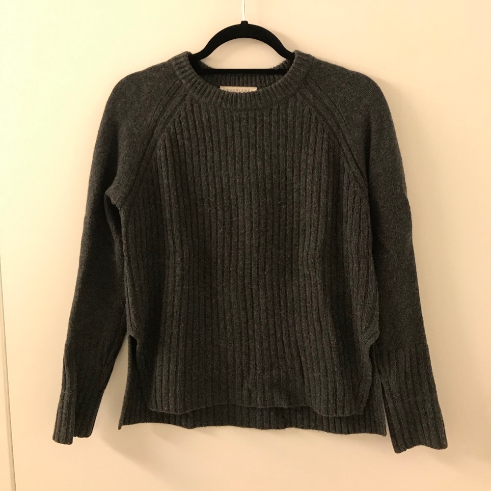 Everlane Wool-Cashmere Crew Sweater